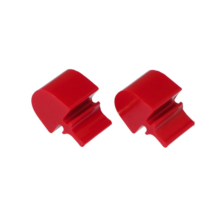Prothane Universal Bump Stop Pull Through Style - Red