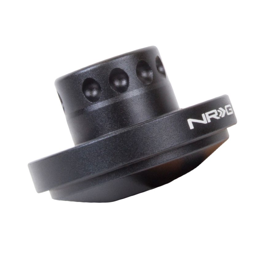 NRG Short Spline Adapter - Polaris RZR / Ranger (Secures w/OEM Lock Nut / Fits Quick Lock) - Black