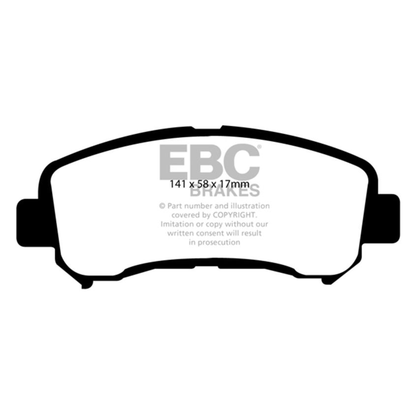 EBC UD1374 14+ Nissan Juke 1.6 Turbo Nismo RS Ultimax2 Front Brake Pads