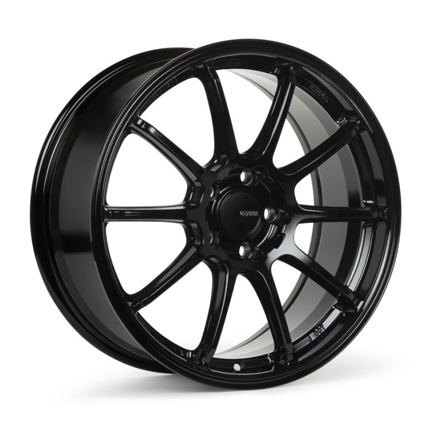 Enkei TRIUMPH 17x9 5x114.3 40mm Offset 72.6mm Bore Gloss Black Wheel