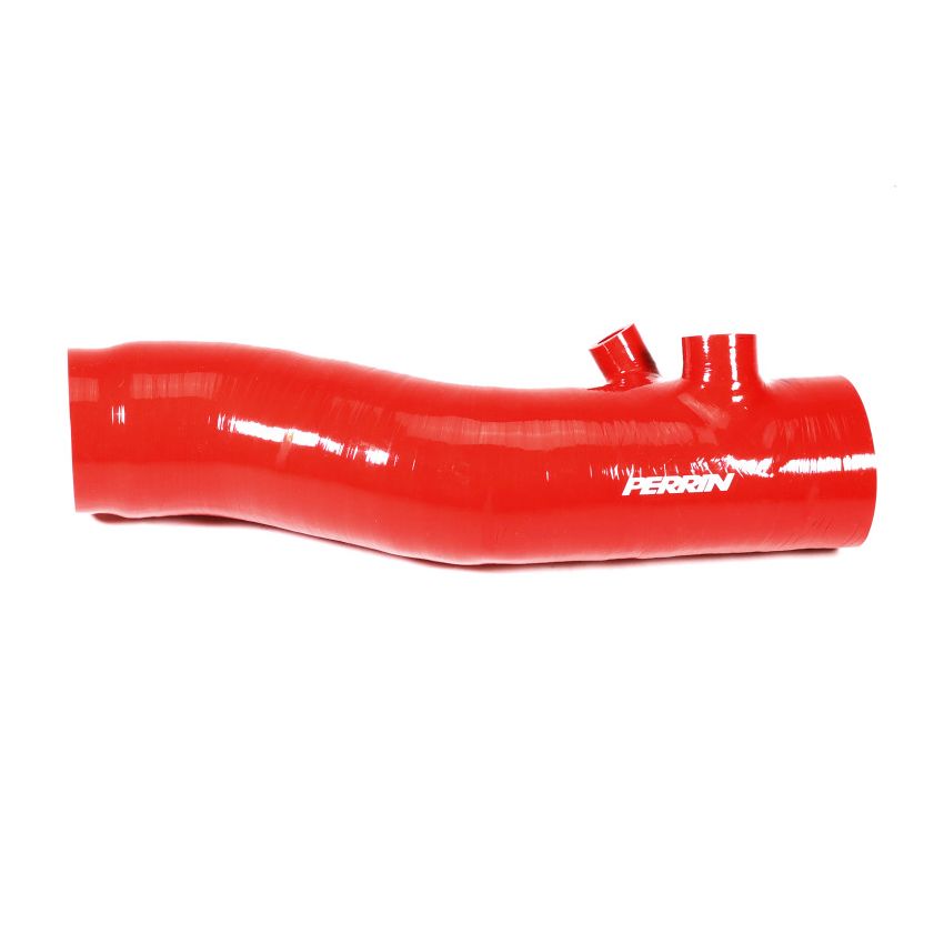Perrin 2022+ Subaru WRX Red 3in Turbo Inlet Hose w/ Nozzle