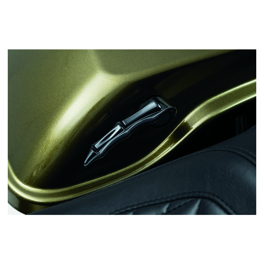 Kuryakyn 5191 Zombie Saddlebag Latch Handle Black