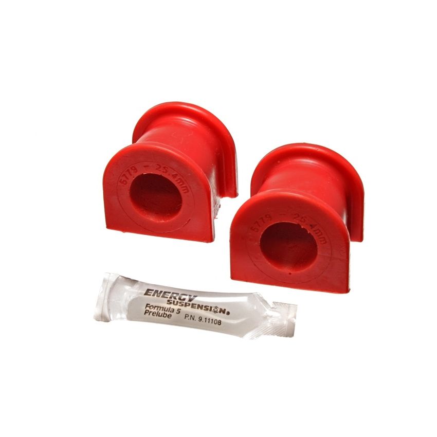 Energy Suspension 04-05 Acura TSX Red 25.4mm/1in Front Sway Bar Bushing Set