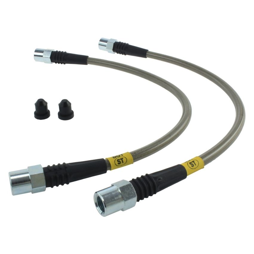 StopTech 09-11 Audi A6 Quattro / 07-11 S6 Front Stainless Steel Brake Line Kit