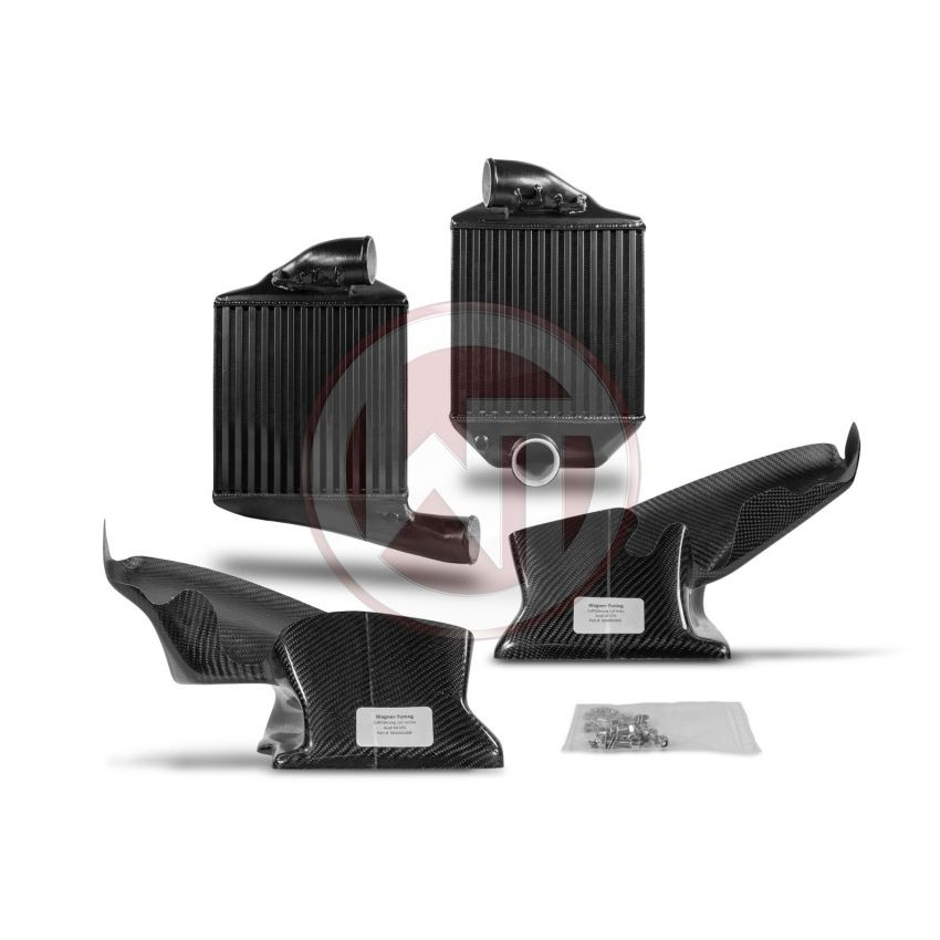 Wagner Tuning Audi S4 B5/A6 2.7T Competition Intercooler Kit w/Carbon Air Shroud
