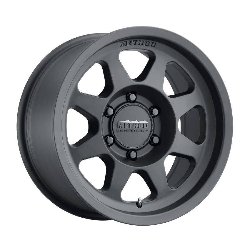 Method Wheels MR70177563550 Method MR701 17x7.5 +50mm Offset 6x130 84.1mm CB Matte Black Wheel