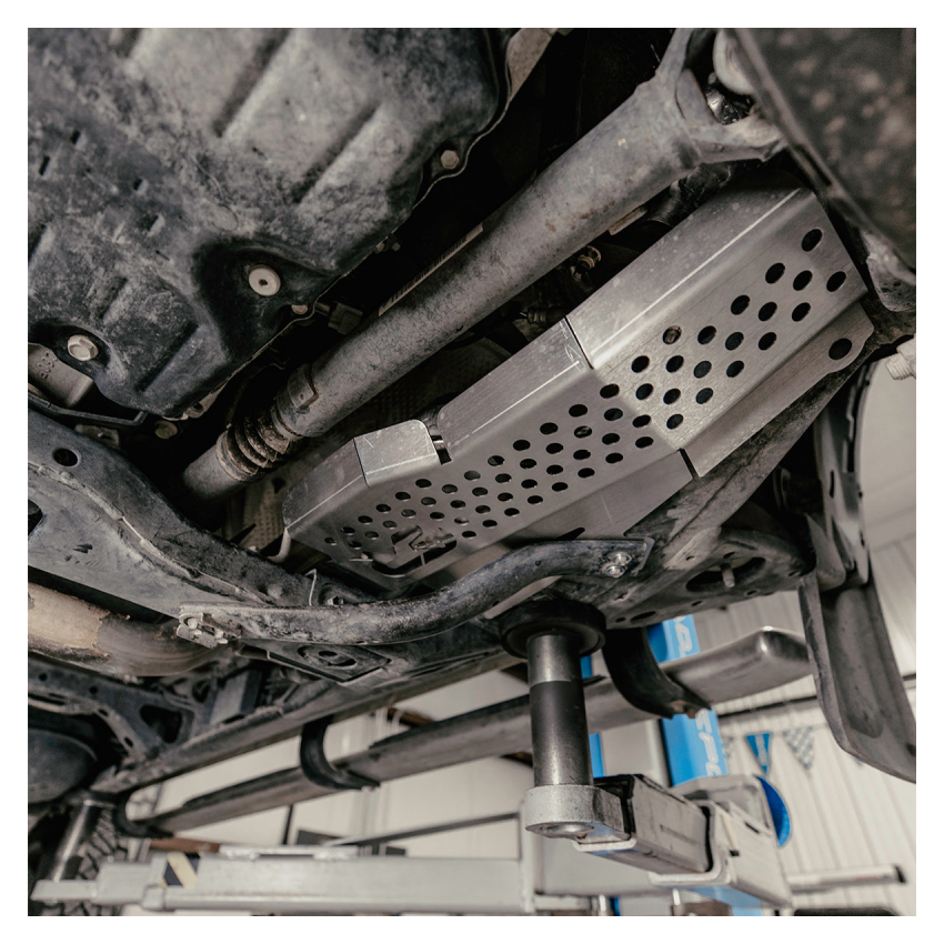 Cali Raised LED CR3876 Cali Raised 16-23 Toyota Tacoma Catalytic Converter Shield Fits - 4Wd 6 Cylinder