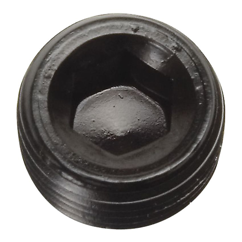 Russell Performance 1/2in Allen Socket Pipe Plug (Black)