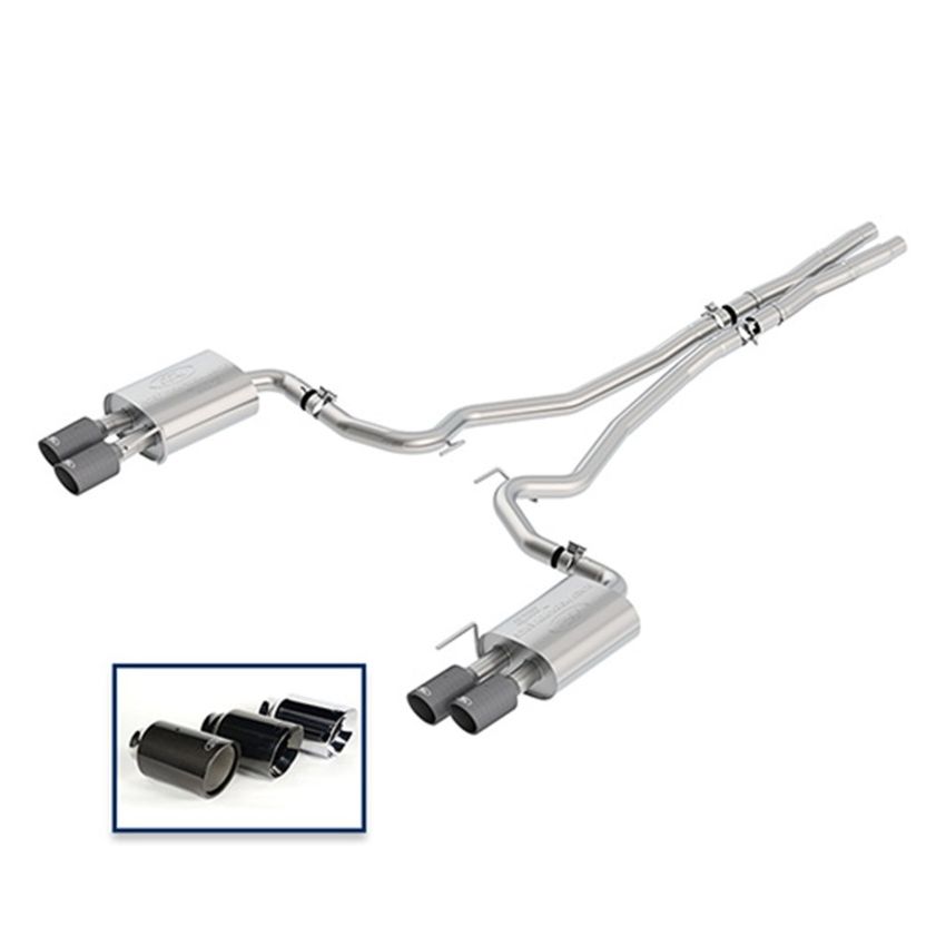 Ford Racing M-5200-M8EFA Extreme Cat-Back Exhaust System