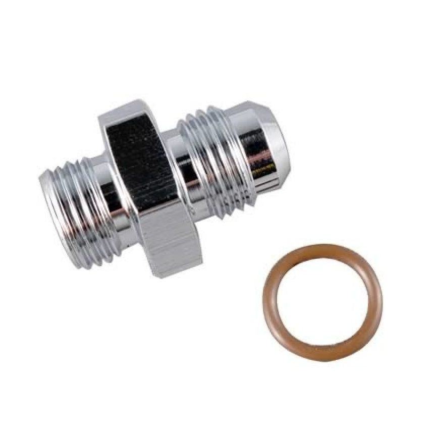 Fragola -6AN x 3/4-16 (8) Radius Fitting O-Ring - Chrome