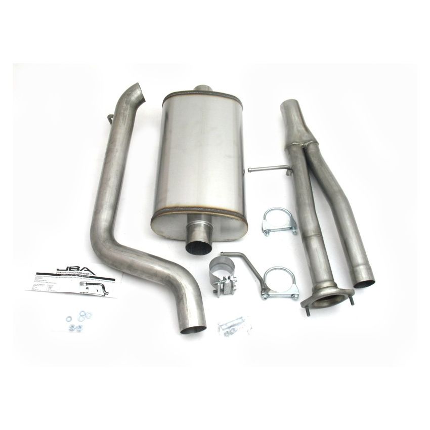 JBA 40-3023 03-06 Hummer H2 6.0L 409SS Single Rear Exit Cat-Back Exhaust