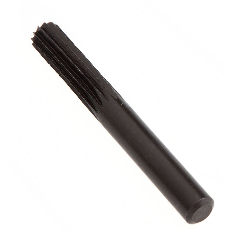 Forney 60076 Mounted File, Cylindrical Shaped with 1/4-Inch Shank, 1-Inch-by-1/4-Inch , Black