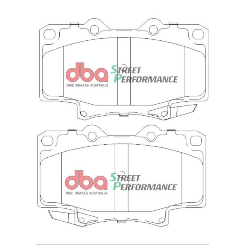 DBA 91-96 Toyota Land Cruiser SP500 Front Brake Pads
