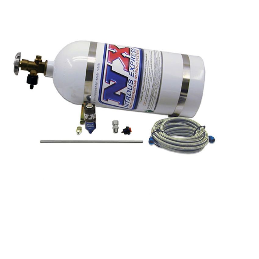 Nitrous Express Simulator Full Show Purge Kit (Incl 10lb Bottle and All Necessary Hardware)