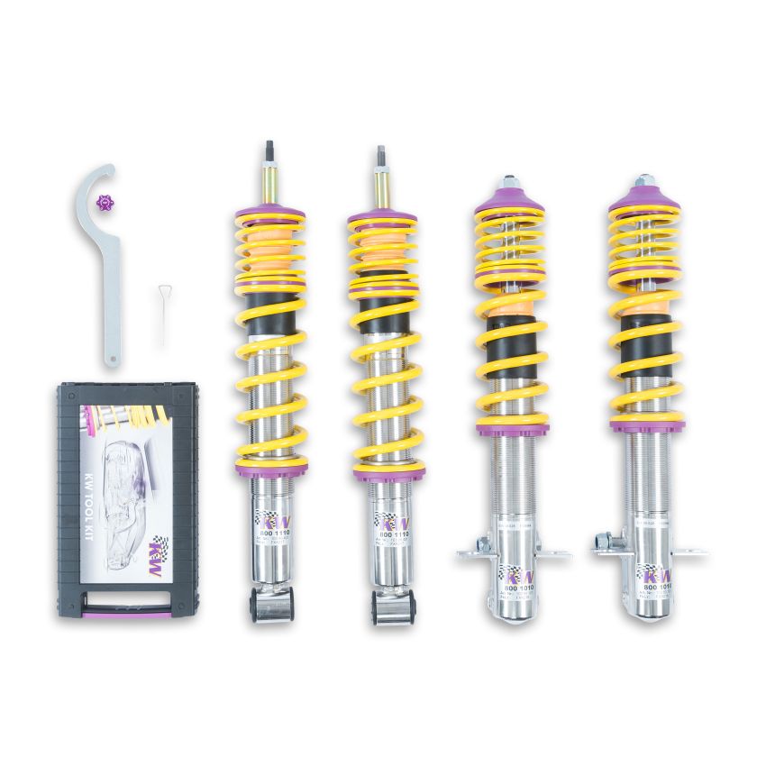 KW 10280001 Coilover Kit V1 VW Golf I / Jetta I (155) Convertible