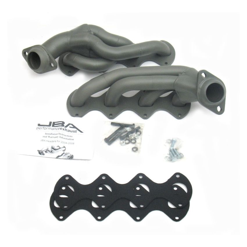 JBA 04-10 Ford F-150 5.4L 3V 1-5/8in Primary Ti Ctd Cat4Ward Header