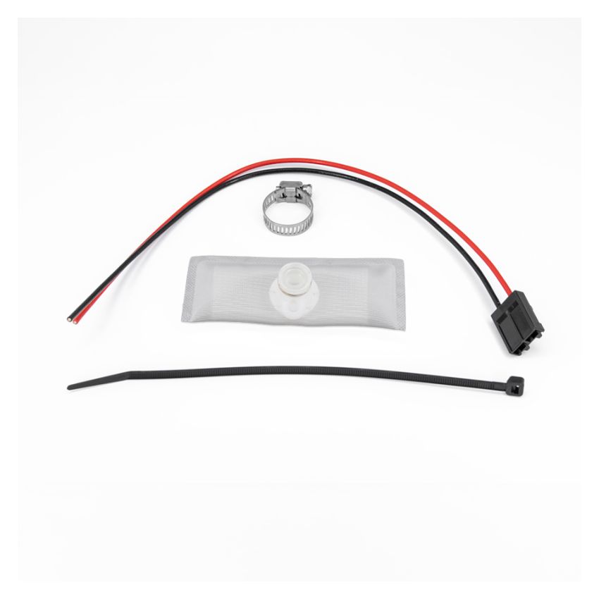 DeatschWerks 9-307-1030 88-91 BMW 325i DW300C 340 LPH Compact Fuel Pump w/ Install Kit (w/o Mounting Clips)