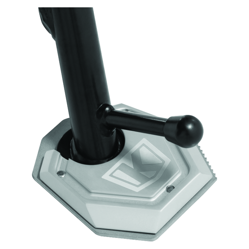 Kuryakyn 3843 Lodestar Kickstand Shoe Silver