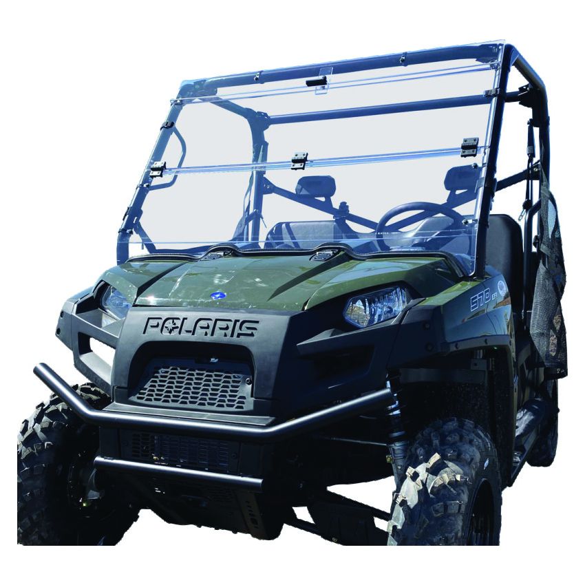 QuadBoss 375785 2013 Polaris Ranger Crew 800 Windbreak Folding Windshield