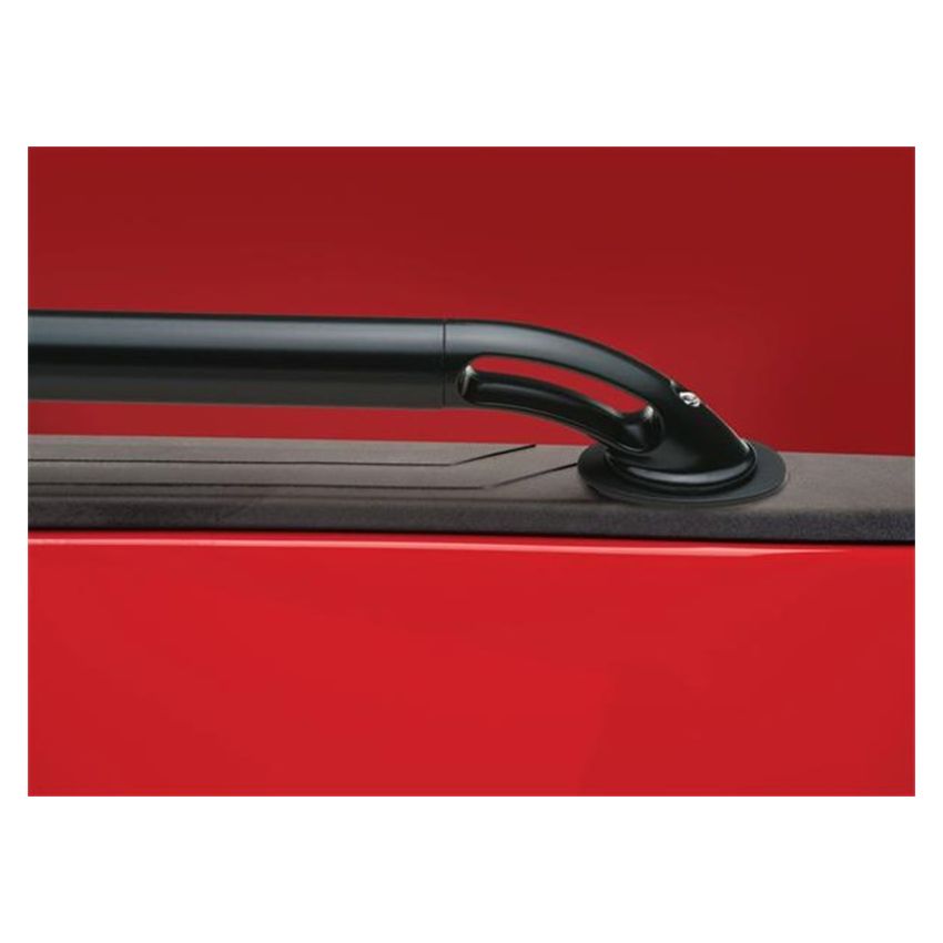 Putco 88895 14-18 Chevy Silverado LD - 5.5ft Bed Locker Side Rails - Black Powder Coated