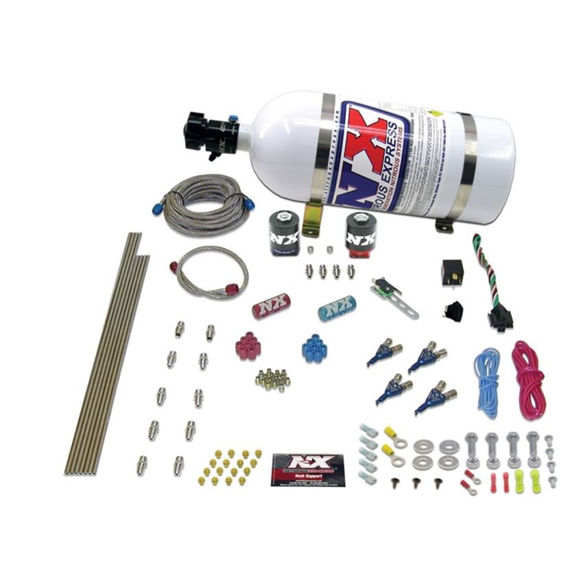 Nitrous Express 80045-05 4-CYL ALCOHOL (125-175-225-275HP) WITH 5LB BOTTLE