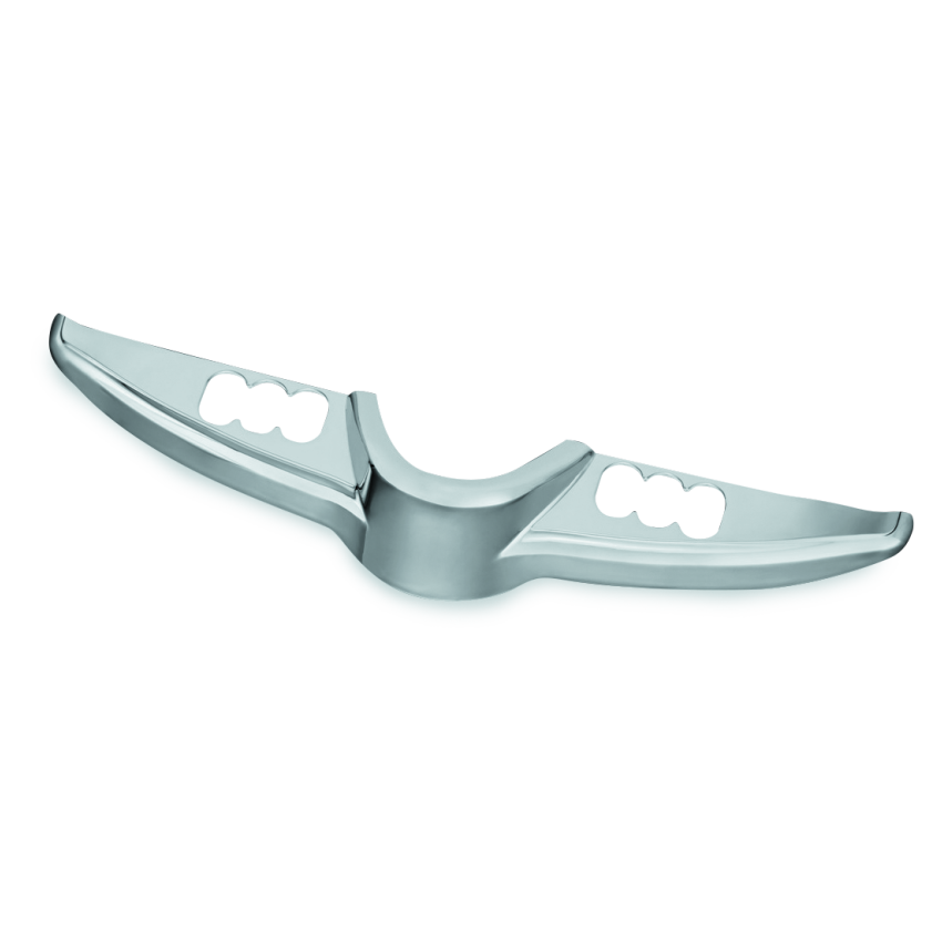 Kuryakyn 7283 Switch Panel Accent 14-Up Touring Models Chrome