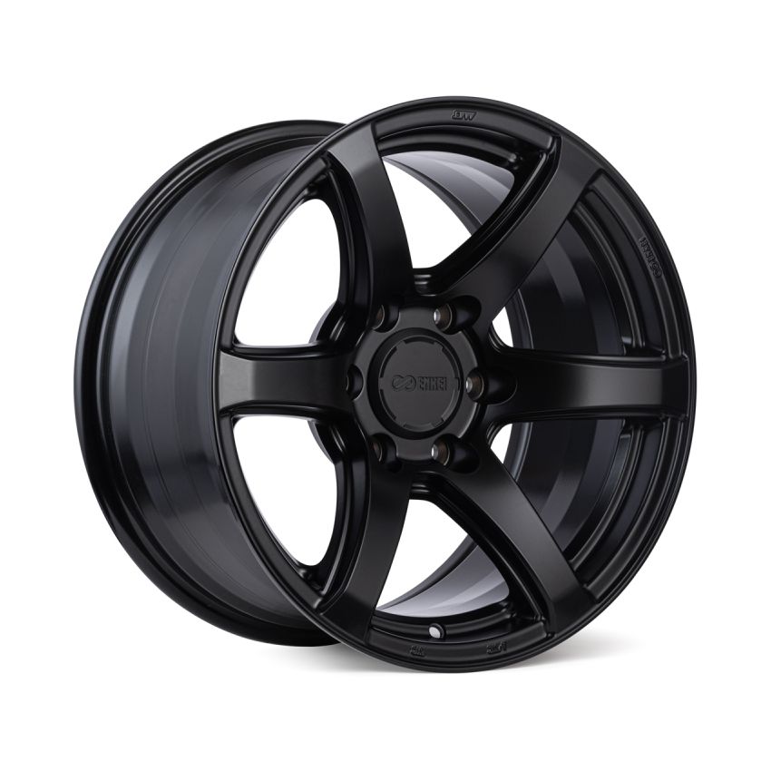 Enkei 538-680-8400BK Cyclone 16x8 6x139.7 0mm Offset 106.1 Bore - Matte Black Wheel