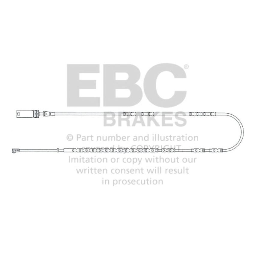 EBC 2010-2013 BMW 128 3.0L Rear Wear Leads