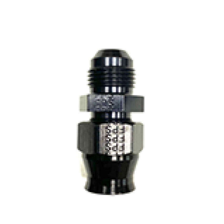 FRAGOLA FRG892004-BL 6AN Male to 1/4in Tube Adapter Fitting  Black