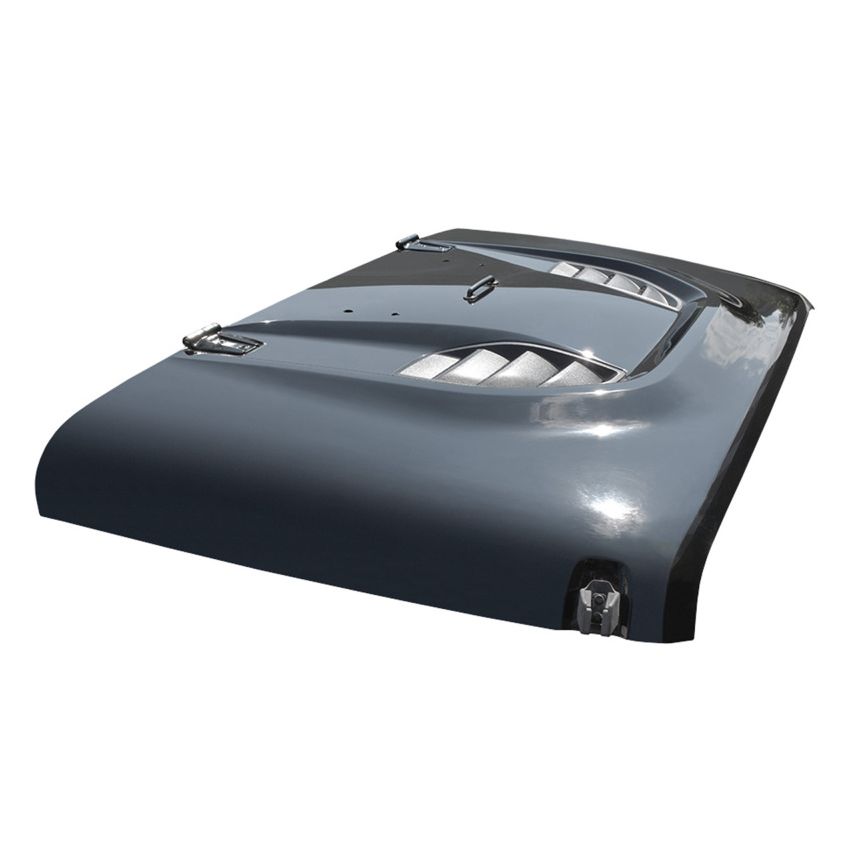DV8 Offroad HDMB07-TA 07-18 Jeep Wrangler JK Rubicon 10th Anniversary Replica Hood