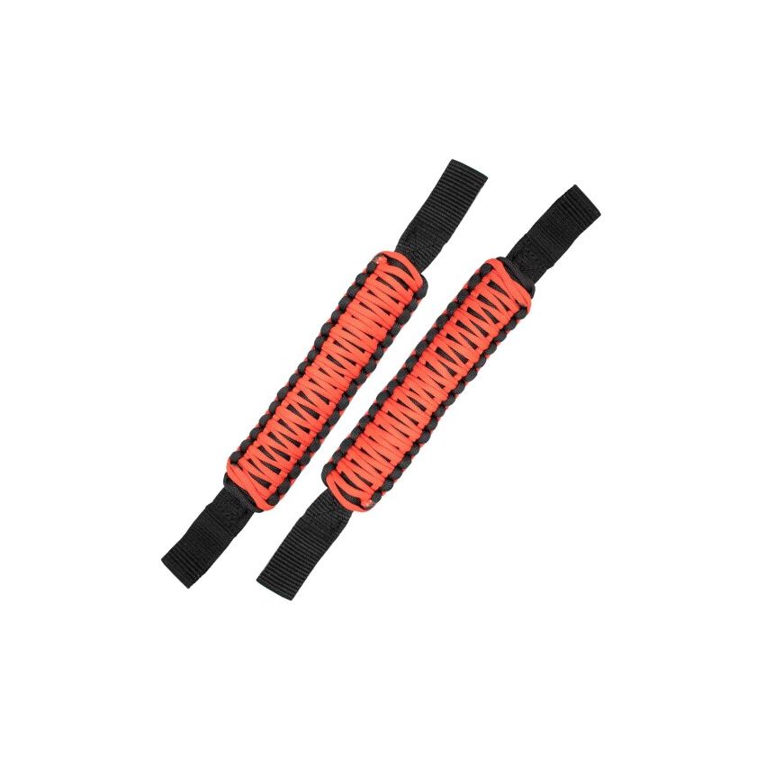 Fishbone Offroad Head Rest Paracord Grab Handles - Black