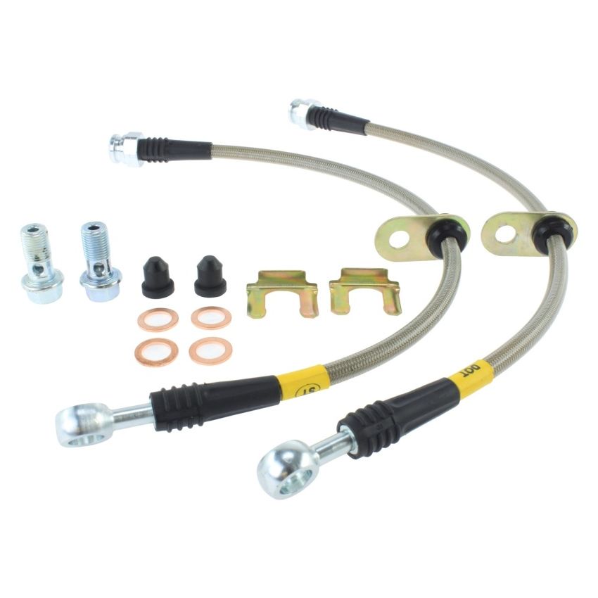 StopTech 2014 Ford Fiesta ST Stainless Steel Front Brake Lines