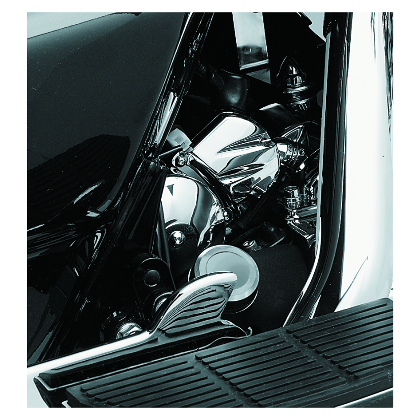 Kuryakyn 9050 Solenoid Cover 90-06 Big Twins 91-19 XL Sportsters Chrome