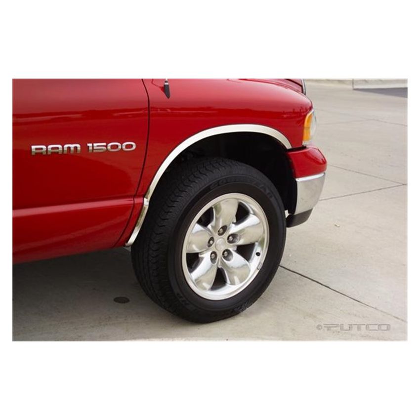 Putco 97301 03-09 RAM 2500/3500 - Full Stainless Steel Fender Trim