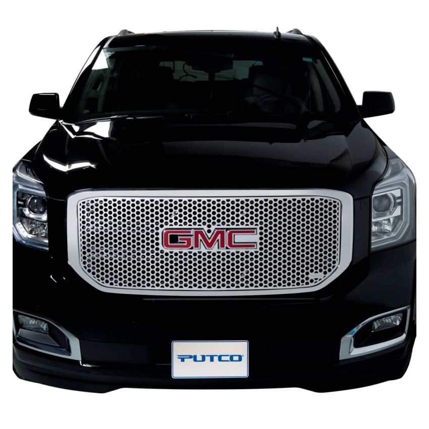 Putco 84102 00-06 GMC Yukon XL - w/ Logo CutOut Punch Stainless Steel Grilles