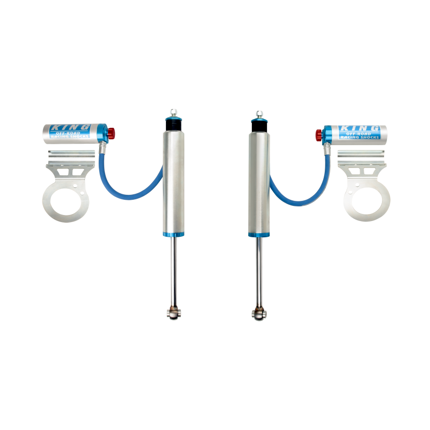 King Shocks 2014+ Ram 2500 4WD Front 2.5 Dia Piggy Hose Shock w/Adjuster (Pair)