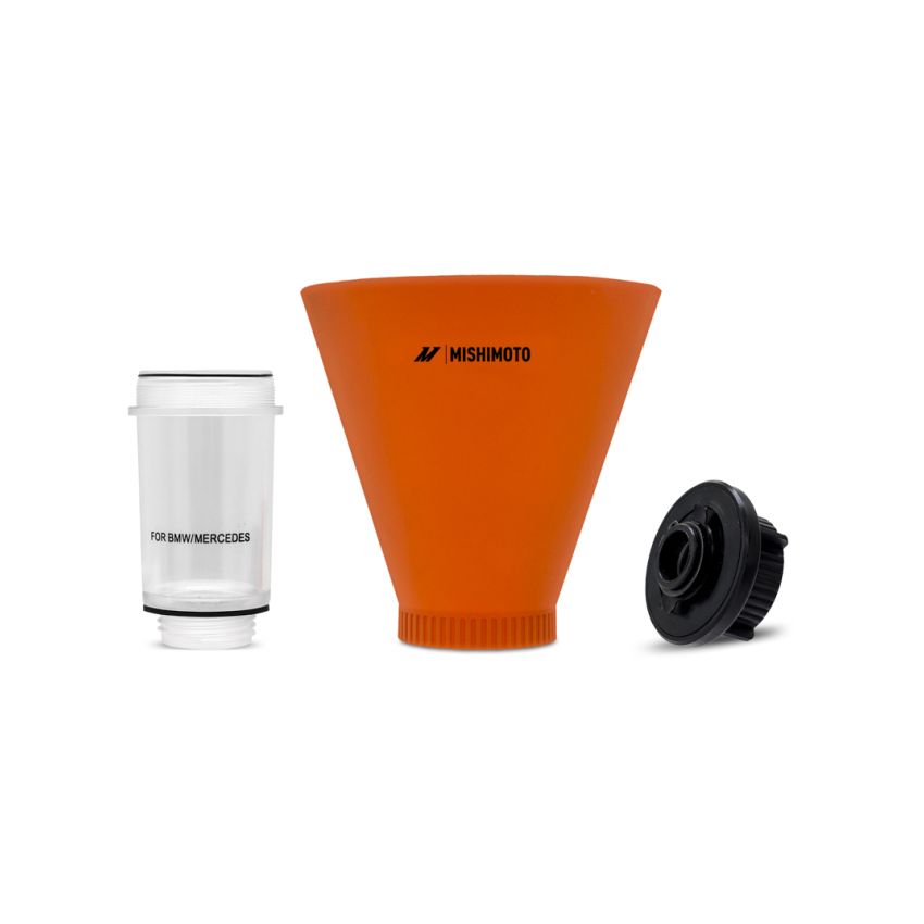 Mishimoto MMTL-SOOF-BMW Screw On Oil Funnel BMW/Mercedes Kit