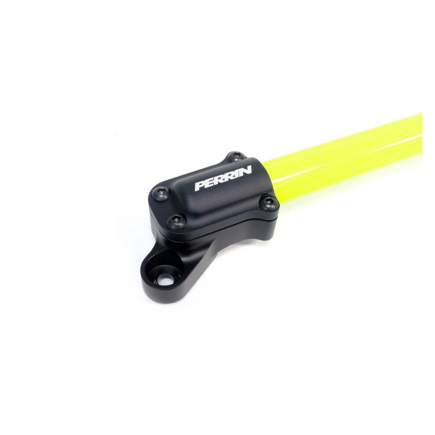 Perrin 2013+ BRZ/FR-S/86/GR86 Strut Brace - Neon Yellow Wrinkle