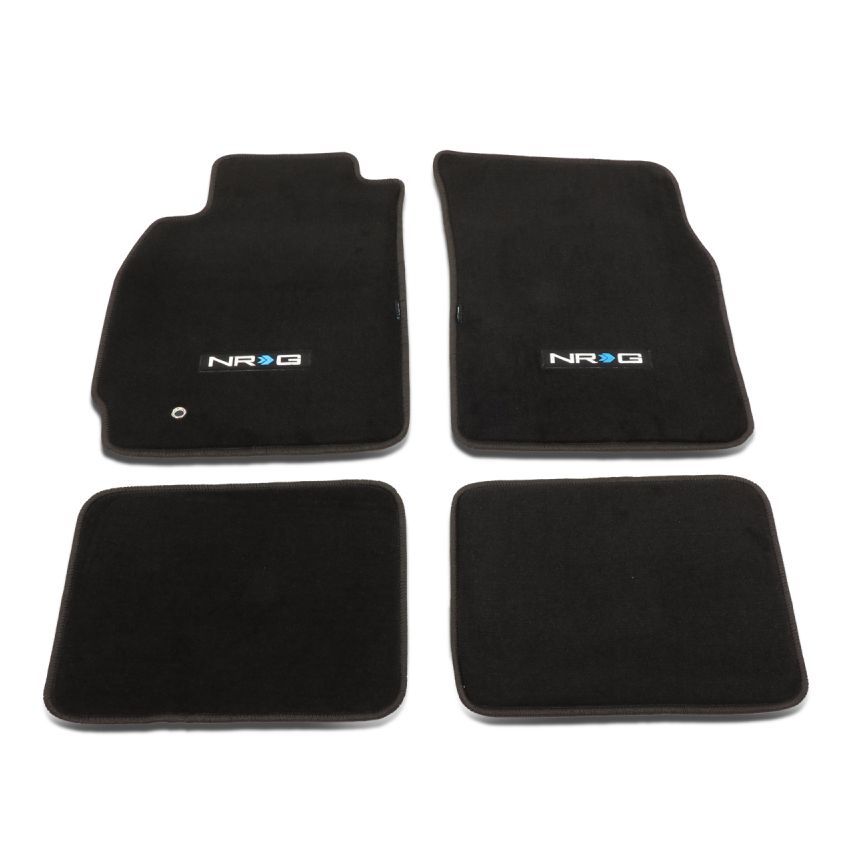 NRG Floor Mats - 03-05 Evo 8 (Evolution Logo) - 4pc.