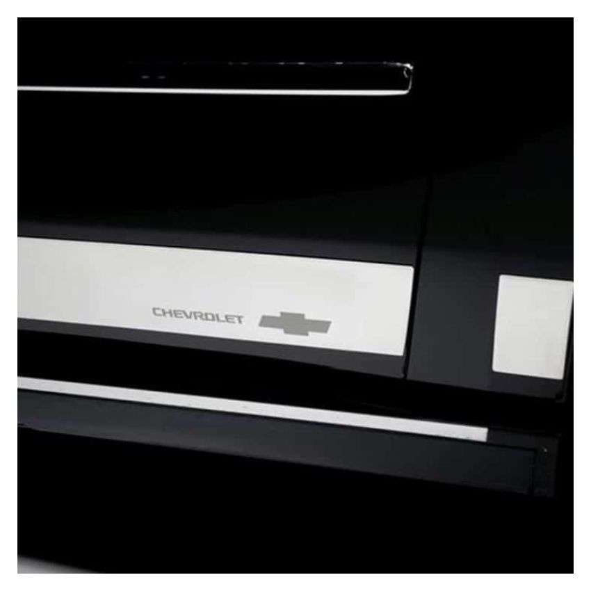 Putco 9751203GM 07-13 Chevy Silv Ext Cab 8ft Long Box - 6in Wide - 14pcs - SS Rocker Panels