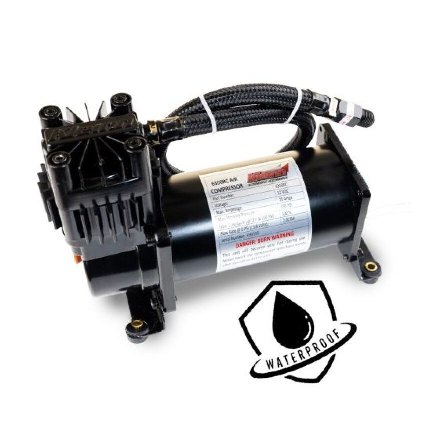 Kleinn Air Horns 6350RC Kleinn 150 PSI Air Compressor - Waterproof/ 100 Percent Duty Cycle