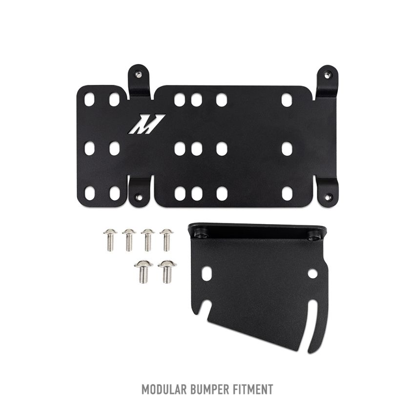 Mishimoto 2021+ Ford Bronco Modular Bumper License Plate Relocation