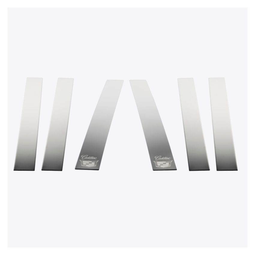 Putco 402623GM-3 15-20 Cadillac Escalade ESV - 6pcs - SS Pillar Posts