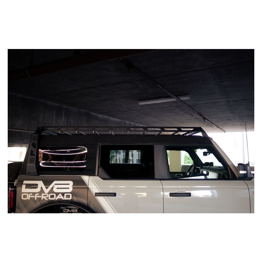 DV8 Offroad RRBR-01 21-23 Ford Bronco Soft Top Roof Rack