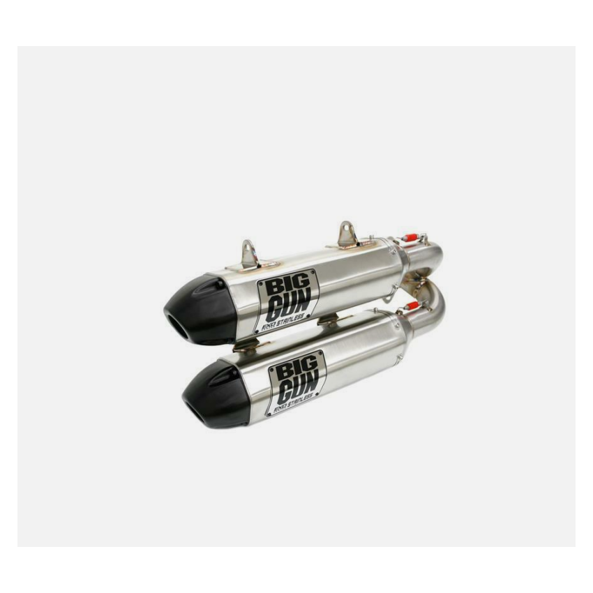 Big Gun 14-7853 11-14 Polaris RZR XP 900/RZR XP 4 900 EXO Stainless Dual Full Syst Exhaust
