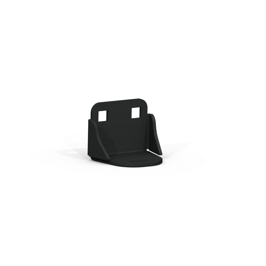 Road Armor 500BRS-CLM TRECK HD Single Light/Speaker Mount - Tex Blk