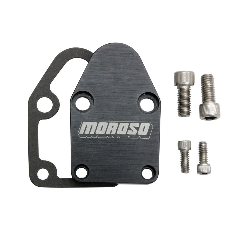MOROSO MOR65395 Fuel Pump Plate - Billet SBC