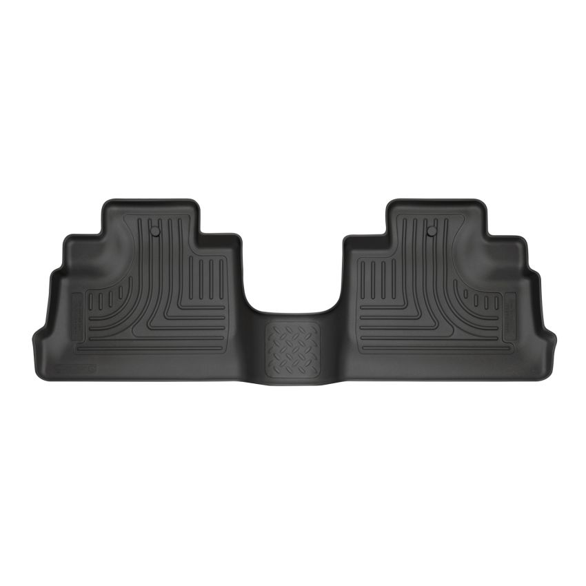 Husky Liners 11-12 Jeep Wrangler Unlimited (4 Door) WeatherBeater 2nd Row Black Floor Liners