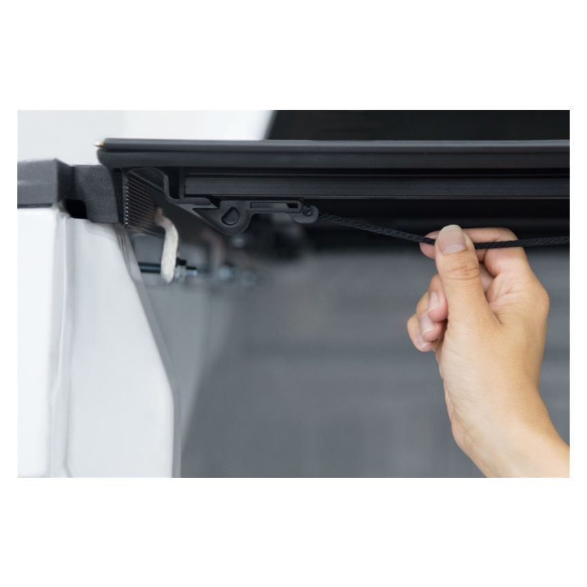 Access B0020099 LOMAX Pro Series Tri-Fold Cover 2020+ Chevy/GMC 2500 3500 6ft 8in Bed-Black Diamond Mist