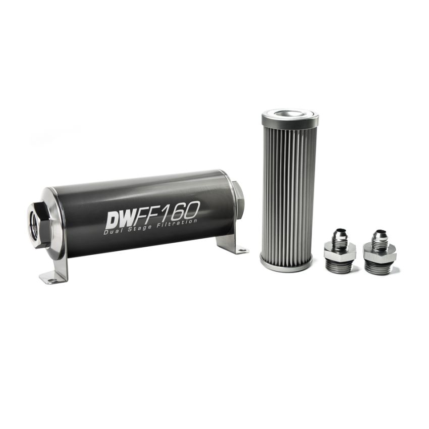 In-line Fuel Filter Kit 6an 10-Micron